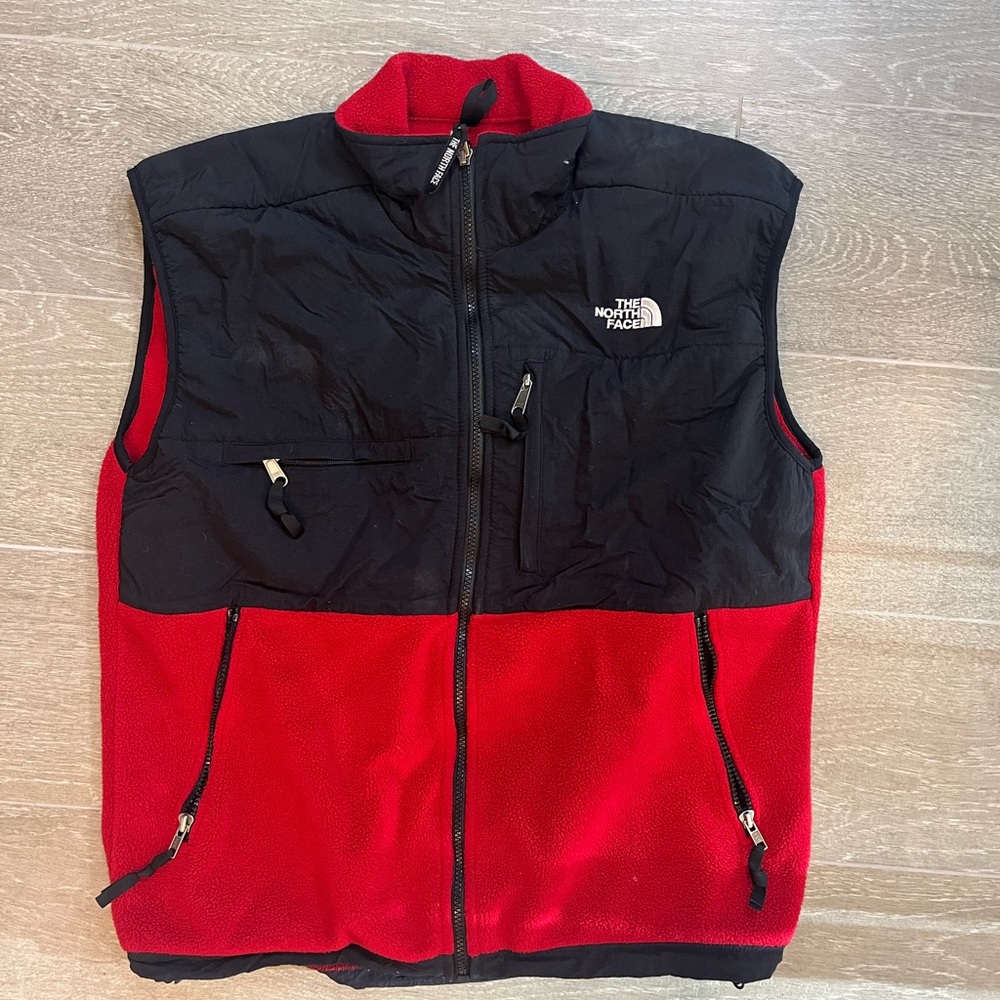 The North Face fleece vest vintage